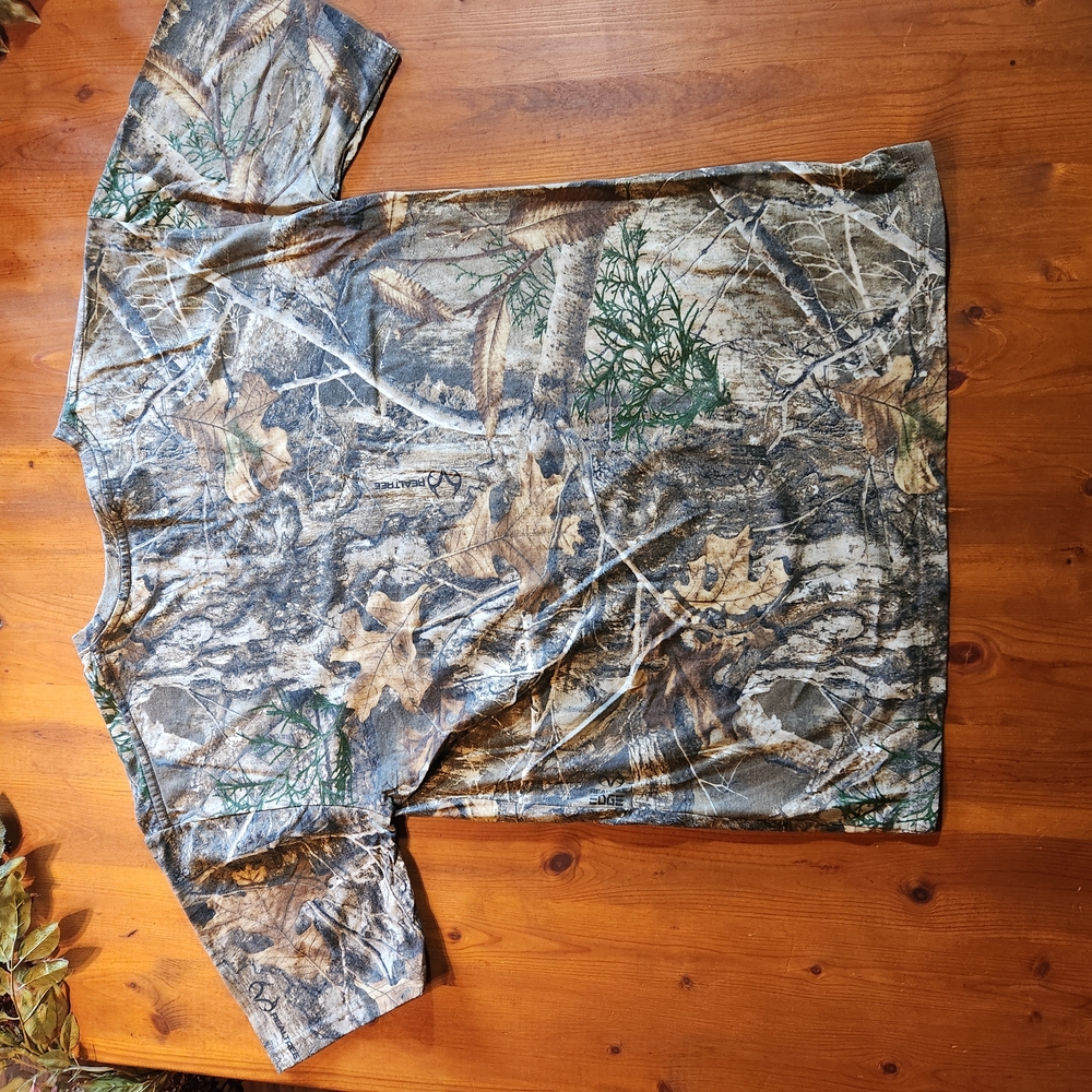 Duke+Boone Camouflage Short Sleeve T-Shirt, Mens, Medium, Realtree Logo - Picture 2 of 4
